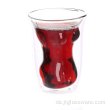 Whisky-Weinbecher aus Glas